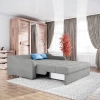 Диван-кровать Лидер 150х108х88 светло-серый (без декор. подушек)