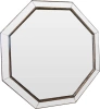 Зеркало Octagon 95x95x5 Состаренное серебро