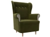Кресло Торин Микровельвет Зеленый 78x74x104