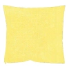 Декоративная подушка микровельвет 40х40 желтый