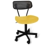 Кресло офисное SHT-ST85/S121М желтый/черный/черный муар 55х55х87