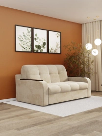 Диван "Кэнди ППУ 155*200 (Vivaldi - бежевый)