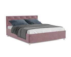 Кровать Классик с подъемным механизмом 140х190 розовый