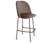 Барный стул SHT-ST35/S29 Кофейный ликер/Медный металлик