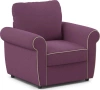 Кресло тканевое MOON FAMILY 123 Фиолетовый 98x89x93