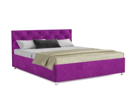 Кровать Классик с подъемным механизмом 140х190 фиолетовый