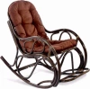 Кресло-качалка Маргонда 140х58х105 коричневый