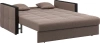 Диван-кровать Лион 1.8 коричневый/накладка венге 215х107х90