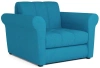Кресло-кровать Гранд 112х104х83 сине-зеленый