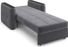 Кресло-кровать с независимым пружинным блоком Ницца 120х103х90 серый