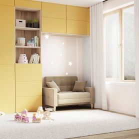 Диван-кровать Этро Люкс бежевый 100х200