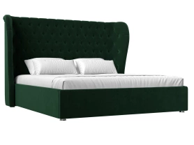 Кровать Далия Велюр 160х200 Зеленый