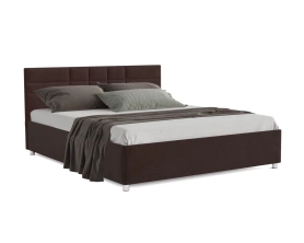 Кровать Нью-Йорк с подъемным механизмом 140х190 темно-коричневый