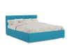 Кровать Нью-Йорк с подъемным механизмом 140х190 синий