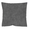 Декоративная подушка микровельвет 40х40 темно-серый