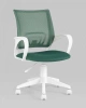 Кресло офисное ST-BASIC-W Розовый/Белый 64х66х89