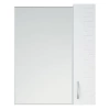 Шкаф-зеркало Олимп 60х15х70 Белый