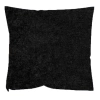 Декоративная подушка микровельвет 40х40 черный