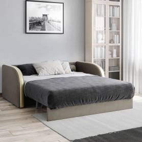 Диван-кровать Барто Лайт НПБ Светло-коричневый 170х105х88 (без декор. подушек)