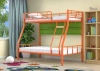 Двухъярусная кровать с ящиками Радуга 120х190 Оранжевый/Оранжевый
