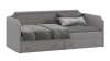 Кровать и ящиками Кантри Тип 1 Светло-серый 90х200