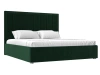 Кровать Афродита 160x200 Велюр Зеленый