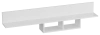 Полка Кёльн 1380 белый аляска, белый глянец