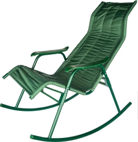Кресло-качалка Нарочь 110х62х94 зеленый