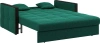Диван-кровать Лион 1.4 зеленый/накладка венге 170х107х90