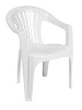 Кресло пластиковое Эфес 56х59х76 белый
