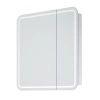 Шкаф-зеркало LED Алабама 80х15х80 Белый