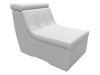 Модуль-кресло для дивана Холидей Люкс Велюр 71х115х91 Серый (без декор. подушек)