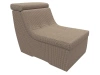 Модуль-кресло для дивана Холидей Люкс Рогожка 71х115х91 Серый (без декор. подушек)