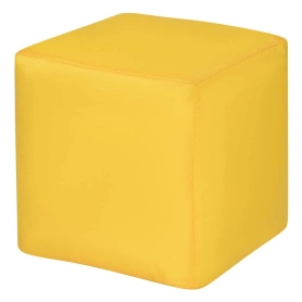 Пуфик Куб 40х40х40 оксфорд желтый