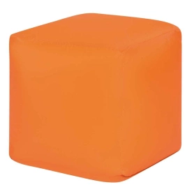 Пуфик Куб 40х40х40 оксфорд оранжевый