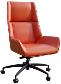 Кресло руководителя Авиатор 74х60х100 оранжевый