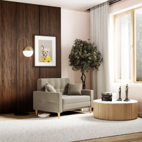 Диван-кровать Этро бежевый 100х200