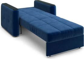 Кресло-кровать с независимым пружинным блоком Ницца 120х103х90 синий