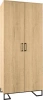 Шкаф 2-х дверный без зеркал Loft 100х60х230 Дуб Натур