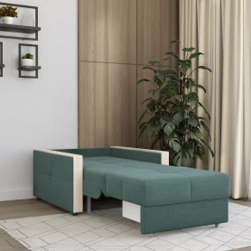 Кресло-кровать MOON FAMILY 125 с пружинным блоком Светло-зеленый 99x104x90