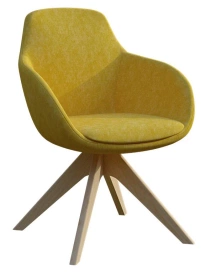 Кресло Арель мини 60х60х84 желтый