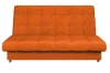 Диван Юта 192х100х98 оранжевый (без декор. подушек)