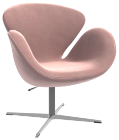 Кресло Эми 70х45х75 розовый