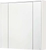 Шкаф зеркальный подвесной Roca Ronda 80х15х78 белый матовый/бетон