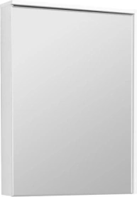 Шкаф зеркальный подвесной Стоун 60х15х83,3 белый