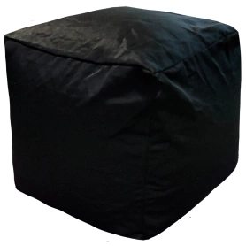 Пуфик Куб черный 40х40х40 фьюжн черный