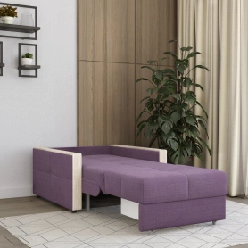 Кресло-кровать MOON FAMILY 125 с пружинным блоком Розовый 99x104x90