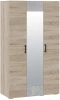 Шкаф Нео 3-х дверный с зеркалом Дуб сонома/Дуб сонома/Ателье светлый/Дуб сонома 118х57х206