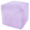 Пуфик Куб 40х40х40 микровельвет фиолетовый